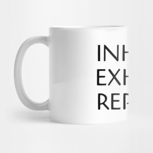 Inhale Exhale Repeat Yoga Mug